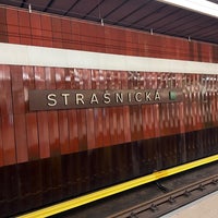 Photo taken at Metro =A= Strašnická by Marek H. on 3/5/2022