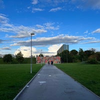 Photo taken at Centrální park Jižní Město by Marek H. on 9/19/2022