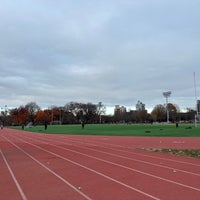 Photo taken at McCarren Park Track by Marek H. on 12/10/2022