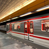 Photo taken at Metro =B= Palmovka by Marek H. on 8/28/2023