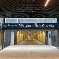 Photo taken at Železniční stanice Praha-Holešovice by Marek H. on 8/20/2023