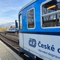 Photo taken at Železniční stanice Praha-Řeporyje by Marek H. on 11/16/2023