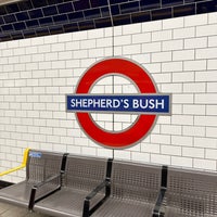 Photo taken at Shepherd&amp;#39;s Bush London Underground Station by Marek H. on 11/27/2022