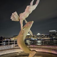 Photo taken at Maiden &amp;amp; The Dolphin Fountain by Marek H. on 12/22/2021