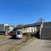 Photo taken at Smyčka Kubánské náměstí by Marek H. on 3/21/2022