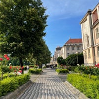 Photo taken at Zítkovy sady by Marek H. on 6/28/2021