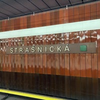 Photo taken at Metro =A= Strašnická by Marek H. on 10/25/2021