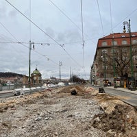 Photo taken at Výtoň (tram) by Marek H. on 2/20/2022
