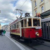 Photo taken at Masarykovo nádraží (tram, bus) by Marek H. on 1/14/2023