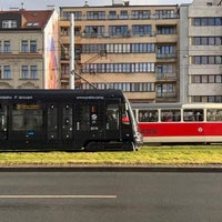 Photo taken at Hradčanská (tram) by Marek H. on 3/14/2023