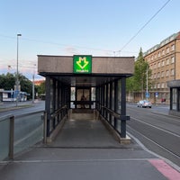 Photo taken at Metro =A= Dejvická by Marek H. on 5/25/2022
