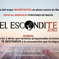 Das Foto wurde bei El Esconditeatro von el esconditeatro am 8/14/2016 aufgenommen