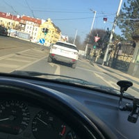 Photo taken at Vypich (tram, bus) by Makyka on 2/21/2018