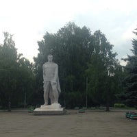 Photo taken at Памятник солдату by Anastasia V. on 7/21/2016