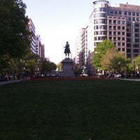 Photo taken at McPherson Square by Jay C. on 4/23/2013