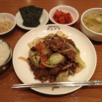 Photo taken at 韓国家庭料理 チェゴヤ 目黒店 by Naoko N. on 10/23/2012