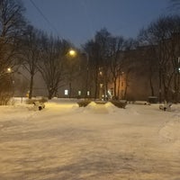 Photo taken at Сквер Галины Старовойтовой by Alex P. on 12/28/2018