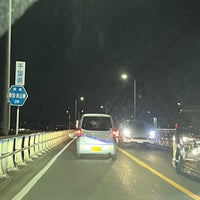 Photo taken at Nagareyamabashi Bridge by huruya on 3/19/2023