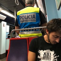 Photo taken at Metro Alvalade [VD] by Mischa P. on 9/29/2018