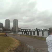 Photo taken at Innovation District by Ahmad M. on 4/8/2014