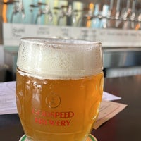 Photo taken at Godspeed Brewery by Mik on 8/13/2023
