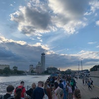 Photo taken at Причал «Новоспасский мост» by imnts on 8/8/2020