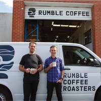 Das Foto wurde bei Rumble Coffee Roasters von Rumble Coffee Roasters am 12/14/2022 aufgenommen