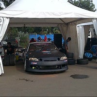 Photo taken at Jakarta Drift Circuit by Bud&amp;#39;s on 11/16/2012