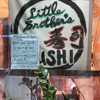 Photo taken at Little Brother Sushi by Brad A. on 7/29/2023