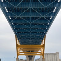 Photo taken at Daniel Hoan Memorial Bridge by Brad A. on 12/16/2023
