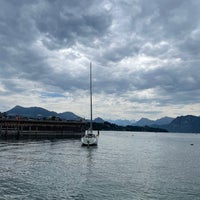 Photo taken at Lake Lucerne by Euibeom H. on 7/8/2023