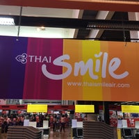 Photo taken at Thai Smile (WE) - Check-in Area by Due33 P. on 4/10/2015