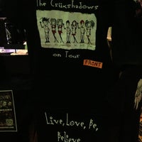 Photo taken at Crüxshadows Merch Booth by Louise B. on 8/31/2013