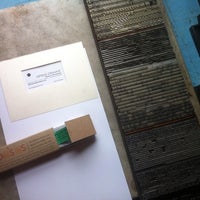 10/7/2014에 mjb님이 interrobang letterpress에서 찍은 사진