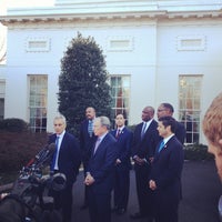Photo taken at Oval Office by Jeneba G. on 2/28/2014