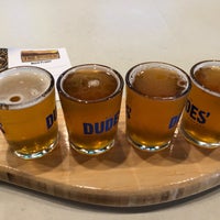 Photo taken at The Dudes&amp;#39; Brewing Co. by Joe S. on 7/12/2018