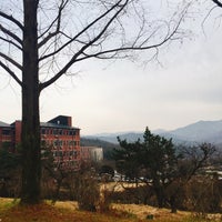 Photo taken at YONSEI University Wonju Campus by Seul L. on 12/25/2016