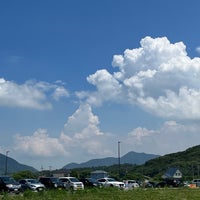 Photo taken at Michi no Eki Munakata by たけこ on 7/22/2023