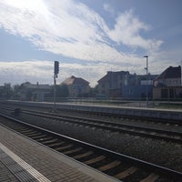Photo taken at Železniční stanice Praha-Řeporyje by Hana L. on 9/8/2019