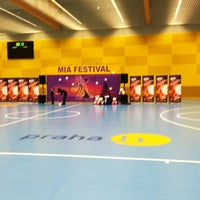 Photo taken at Sportovní hala Jedenáctka by Hana L. on 12/9/2017