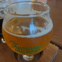 Photo taken at Thompson Island Brewing Company by Robert W. on 12/31/2022