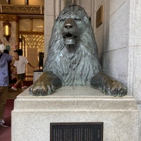 Photo taken at Lion Statue by いえ し. on 9/3/2022