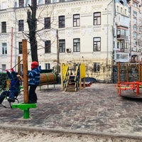 Photo taken at Сквер на Малоподвальной by Таня Б. on 2/5/2018