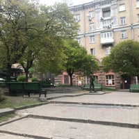 Photo taken at Сквер ім. Махтумкули by Таня Б. on 4/19/2018