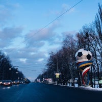 Photo taken at Odeska square by Таня Б. on 1/21/2018