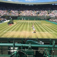 Photo taken at The All England Lawn Tennis &amp;amp; Croquet Club by Ivana K. on 7/6/2016