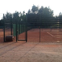 Photo taken at Metsälän tenniskentät by m.c. n. on 8/6/2014