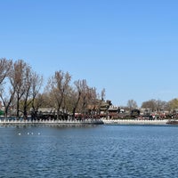 Photo taken at Houhai Lake by Vincent M. on 3/22/2024