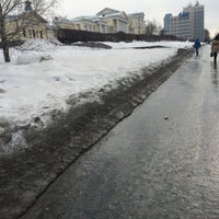 Photo taken at Остановка «ТЮЗ» by Виктория М. on 2/25/2016