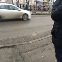 Photo taken at Остановка «Автовокзал» by Виктория М. on 3/25/2016